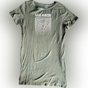 LuLaRoe army green Graphic T-Shirt Limited Edition